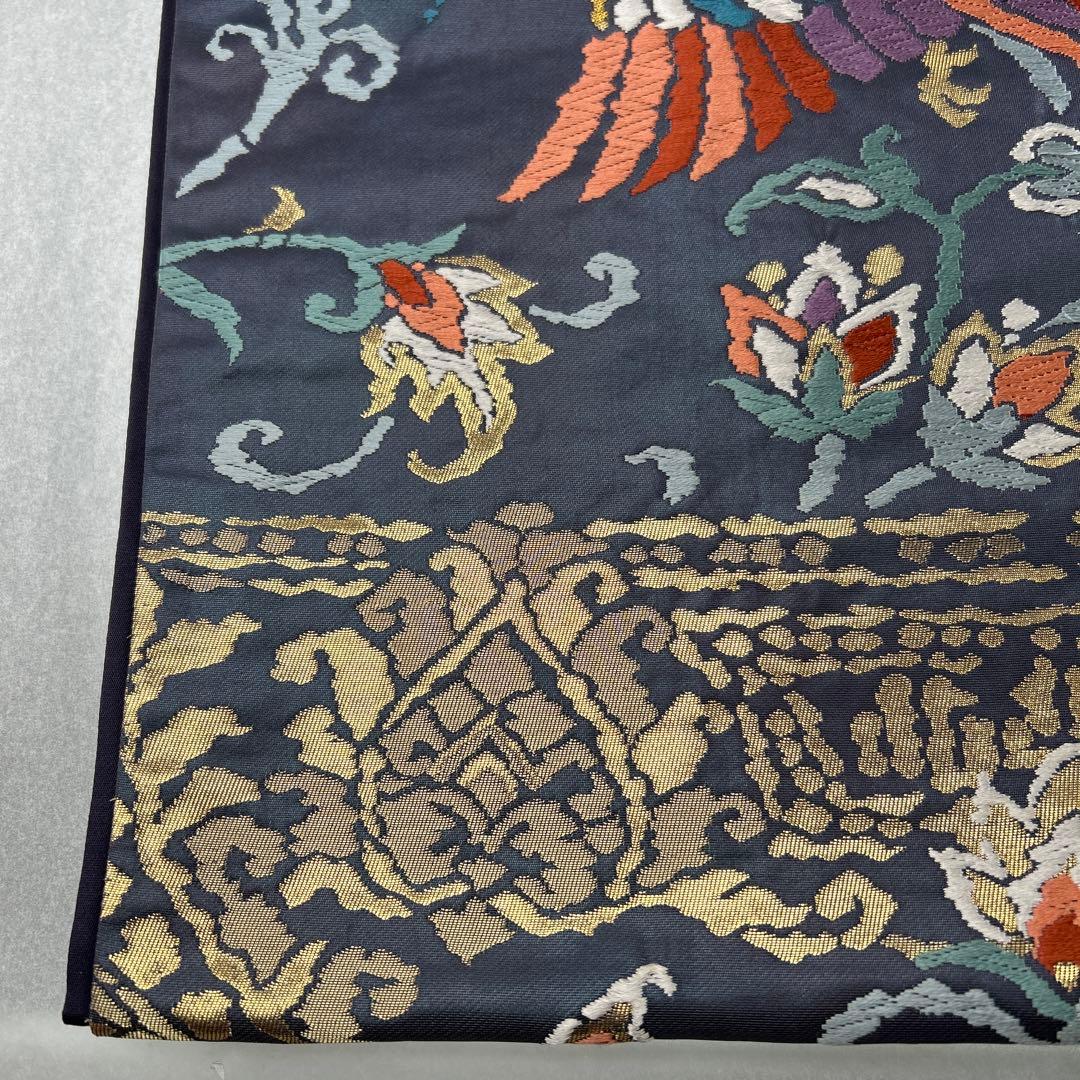 ペルシャ 更紗文】高級絹製 袋帯 鳳凰と花柄0123 - メルカリ