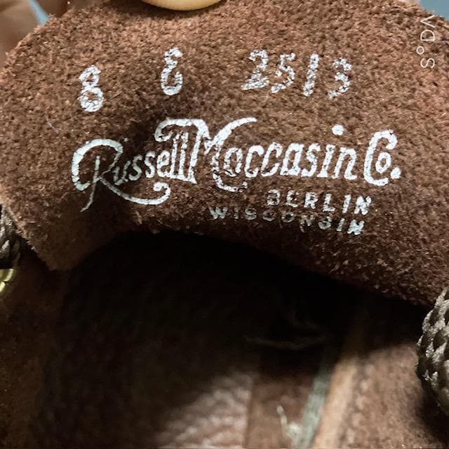 H1R0様専用】ラッセルモカシン タフレザーブーツ 200-27W（プー79