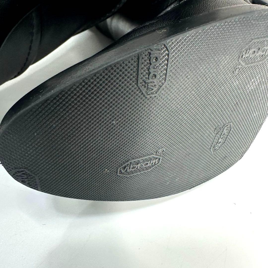 美品★ルイヴィトン ロングブーツ レザー　LVゴールド金具 ロゴ 22.5cm