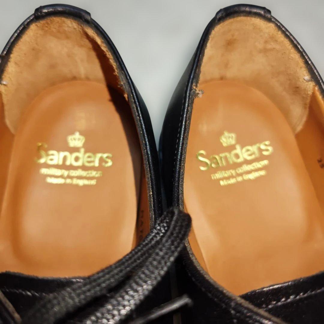 Sanders ミリタリーダービー GB8 ブラック カーフ - メルカリ