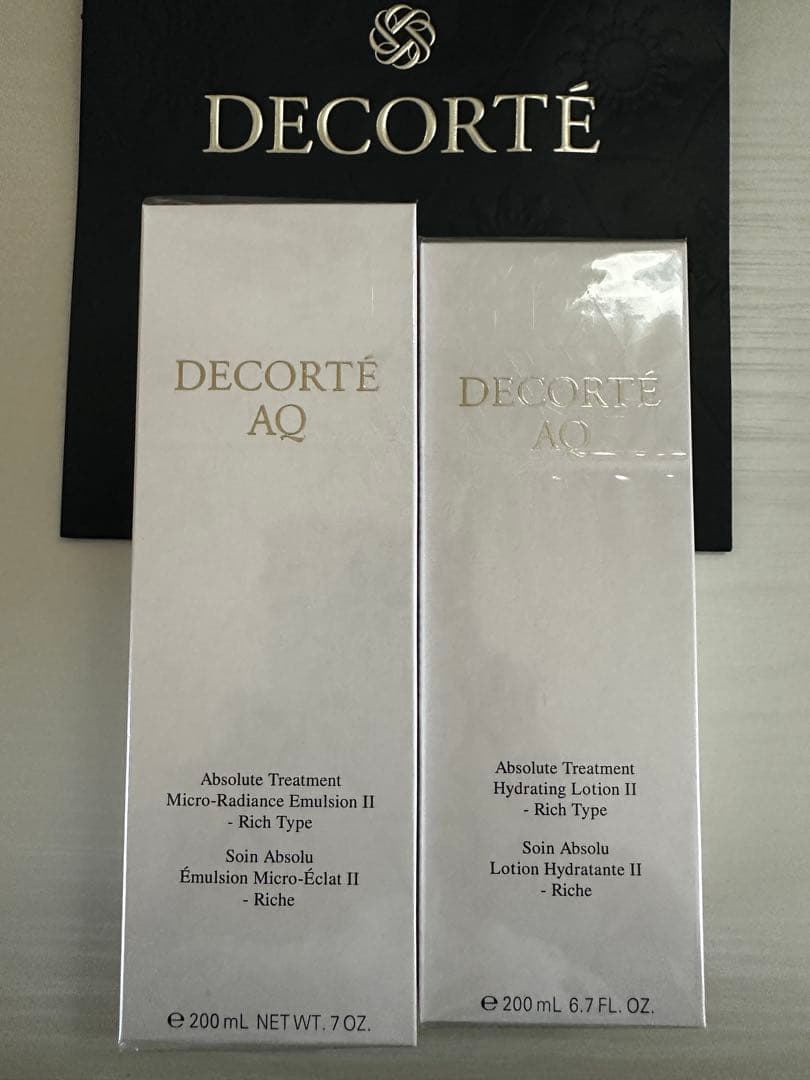 コスメデコルテ　AQアブソリュート　エマルジョン　ローションII セット AQ アブソリュート エマルジョン マイクロラディアンス II / コスメ