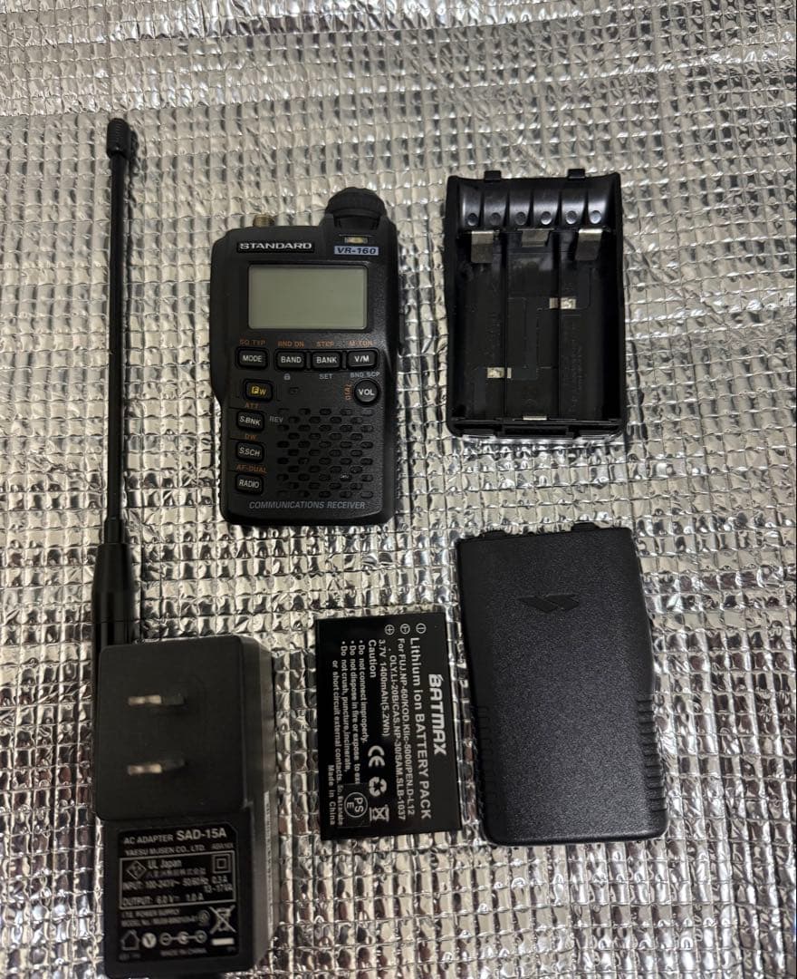 スタンダードVR-160 広帯域ハンディレシーバー - メルカリ