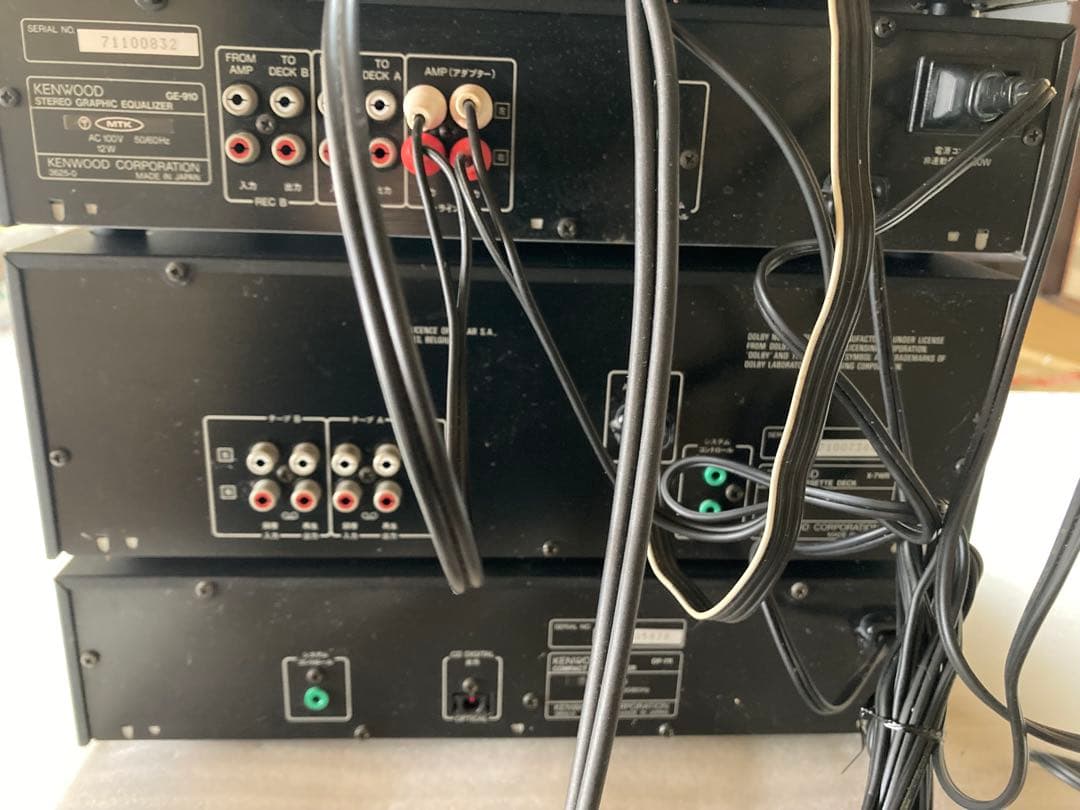 80sバブルコンポ】KENWOOD ROXY DG9【通電確認ジャンク】 - メルカリ