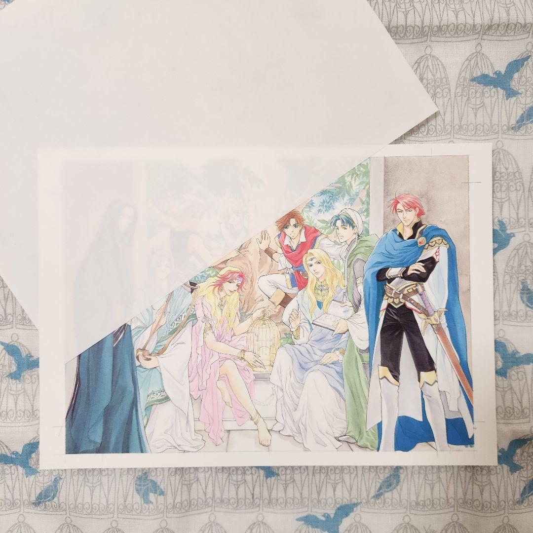 ANGELIQUE Sweet 10 BOX　アンジェリーク複製原画　設定資料集