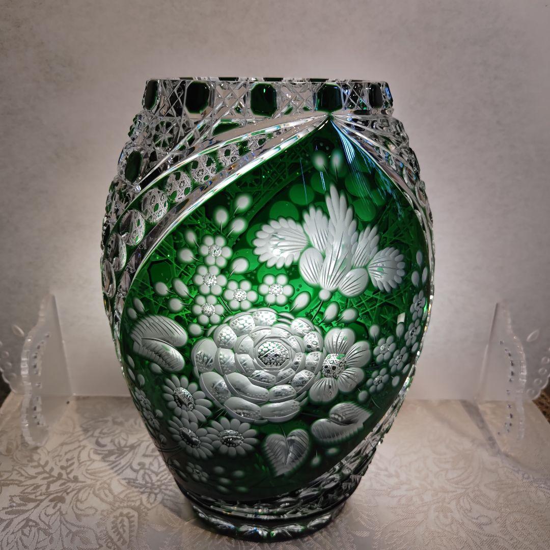 マイセンクリスタル花瓶 マイセンクリスタル マイセンフラワー 花瓶 | antina for BUSINESS