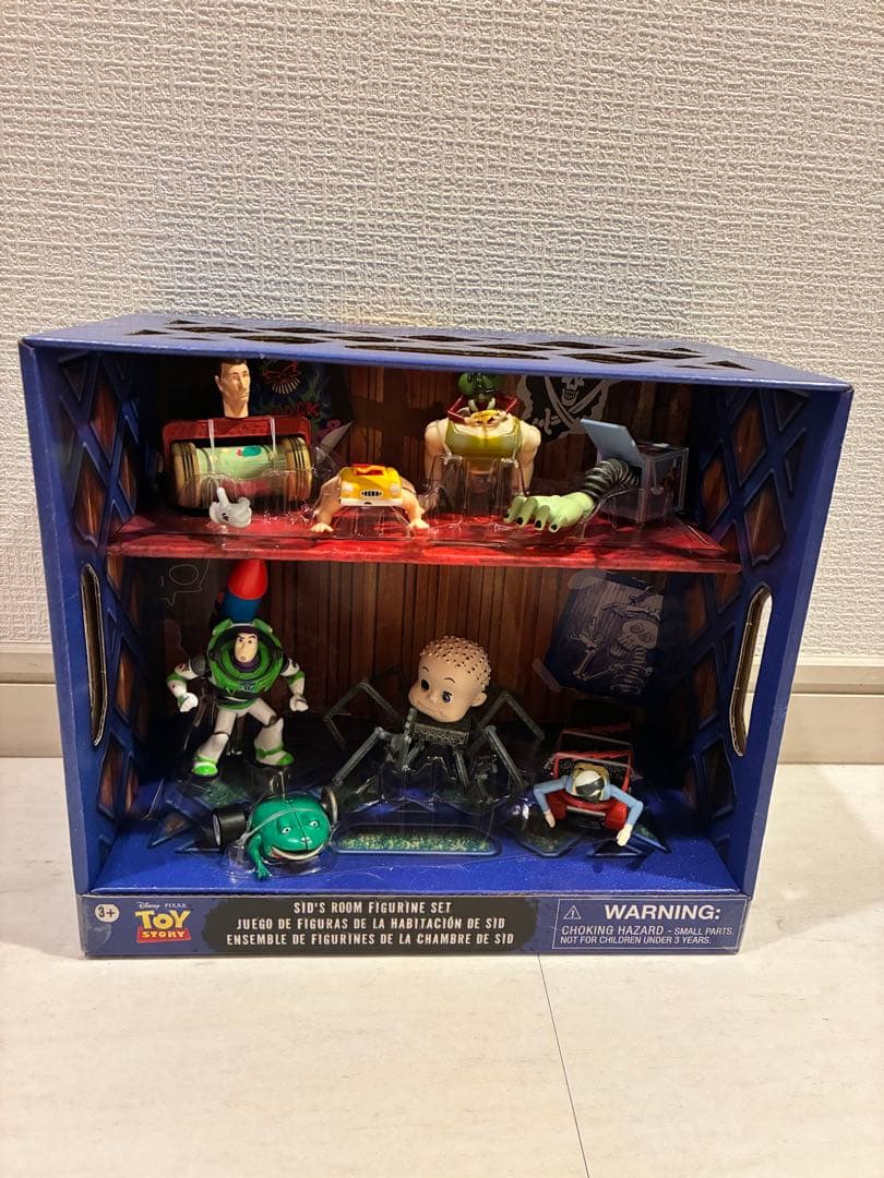 フィギュアセット ディズニーストア トイストーリー 30周年 シドの部屋
