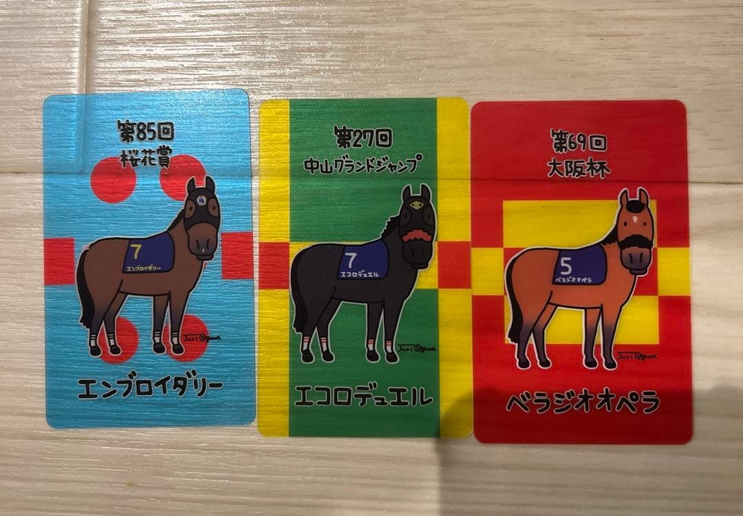 JRA Welcomeチャンス クリアカード 3枚セット - メルカリ