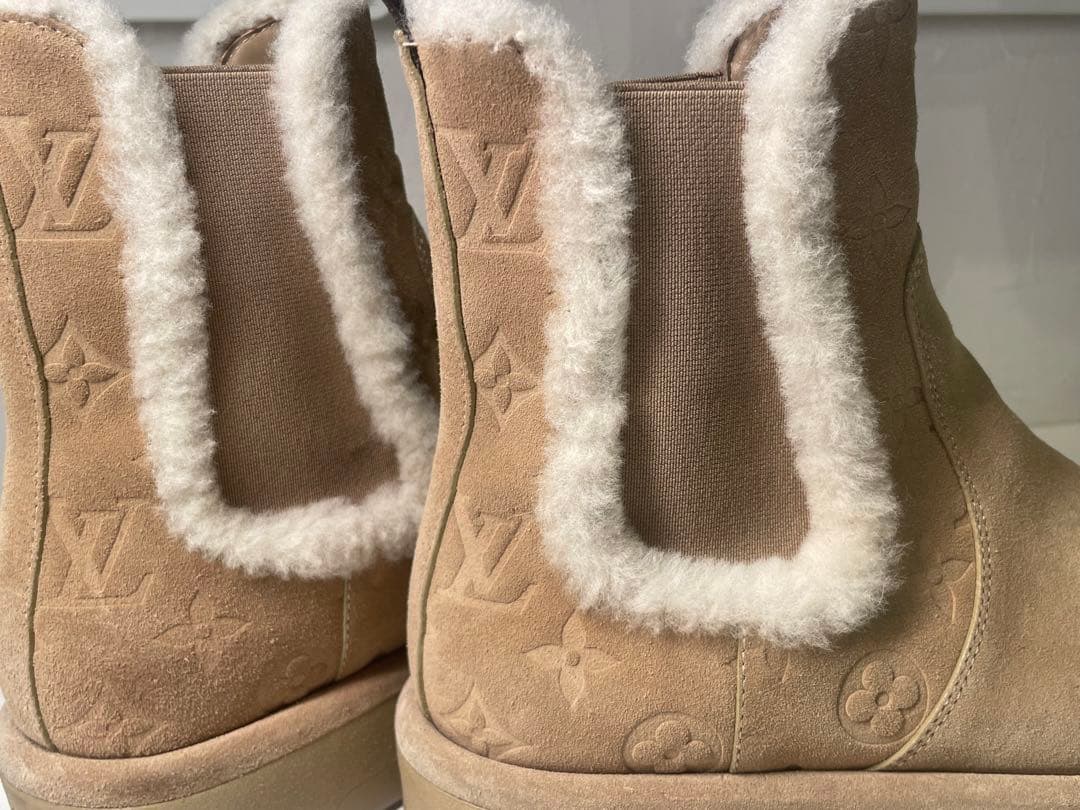 極美品】LOUISVUITTONアスペン チェルシーブーツ 定価26万円 - メルカリ