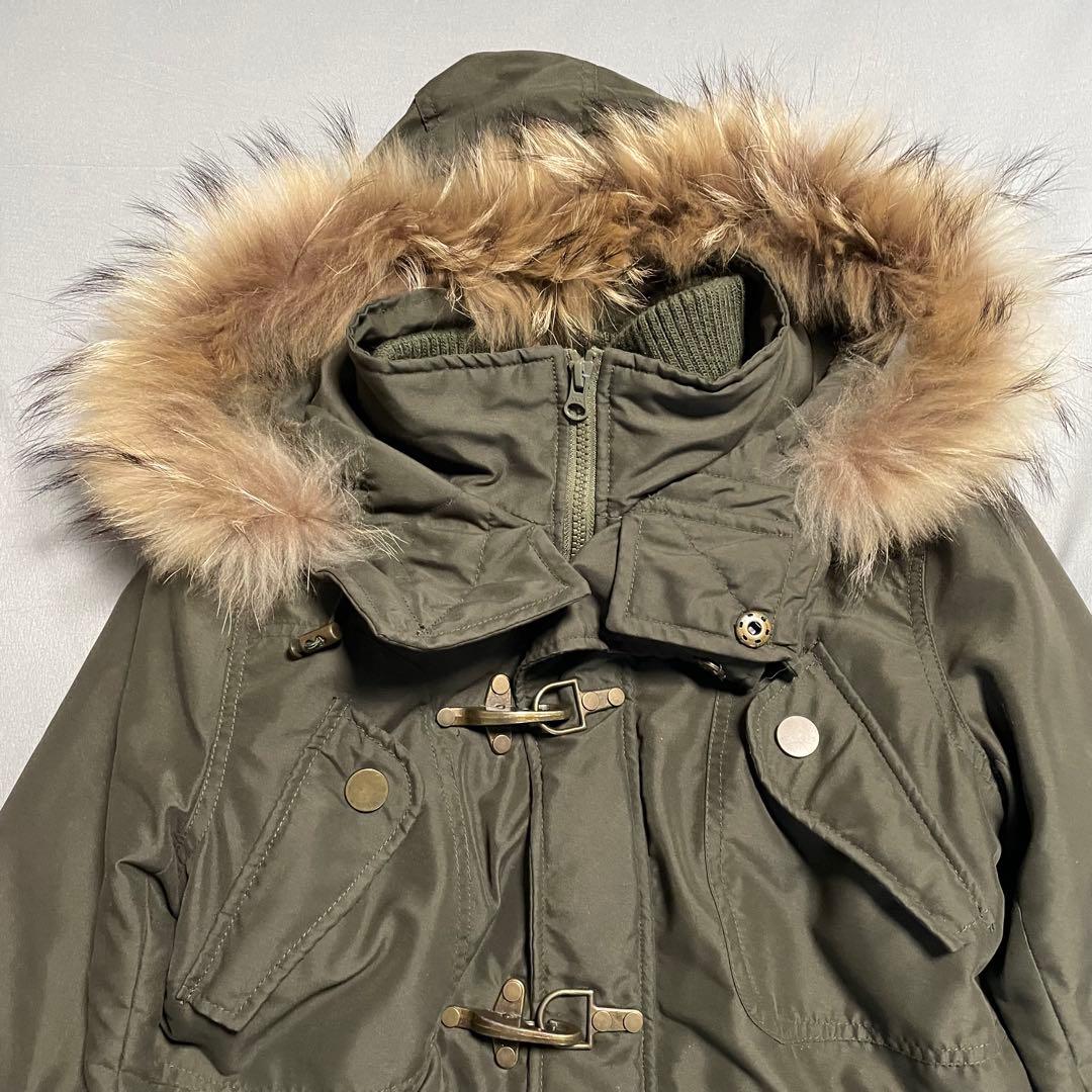 平成ギャルy2k ファー付き ミリタリー モッズコート フェアリー