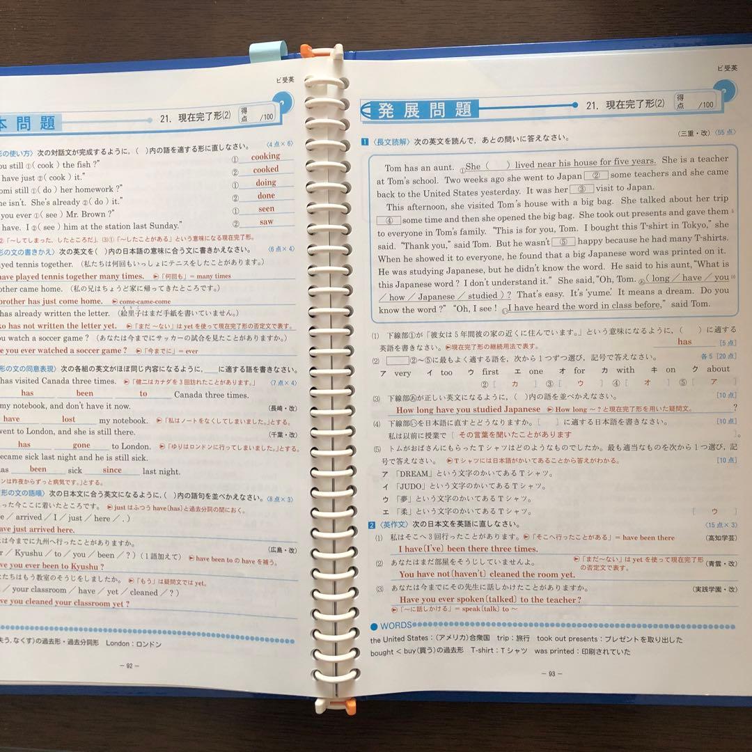 高校）入試対策ゼミ（英語）・家庭学習用入試対策ゼミ指導書（英語