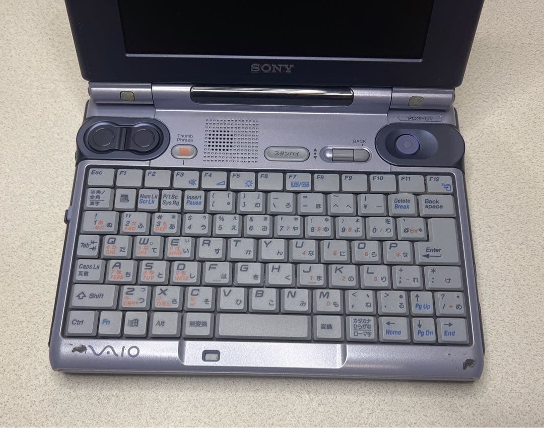 SONY VAIO PCG-1A1NモバイルPCジャンク - メルカリ