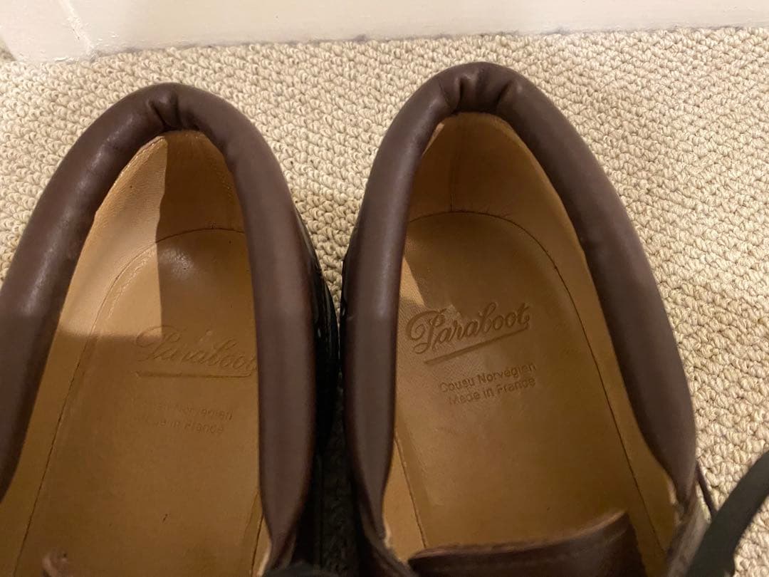 極美品 Paraboot CHIMEY ブラウン UK7.5 26.0cm