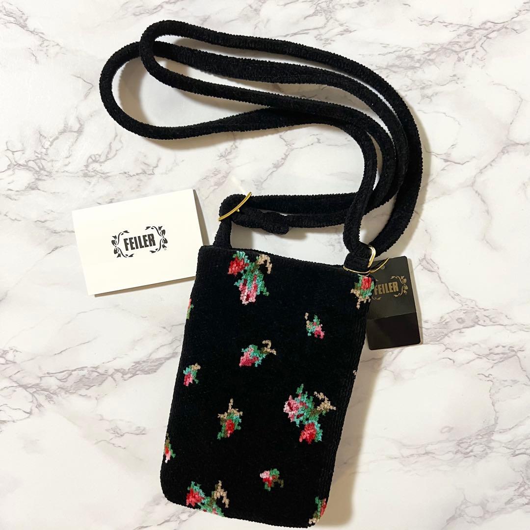 FEILER フェイラー スマホショルダー リアローズ 新品未使用 - メルカリ