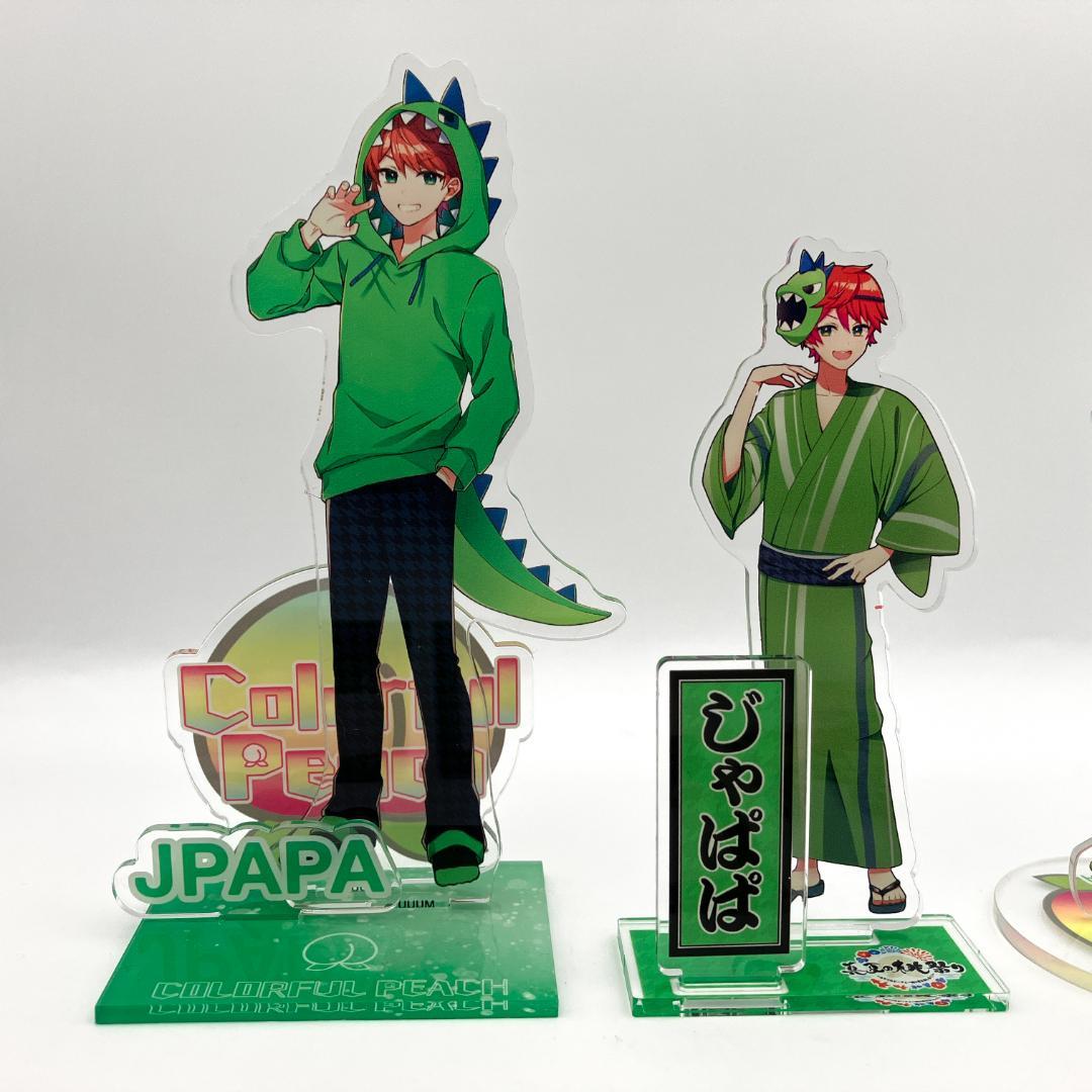 カラフルピーチ じゃぱぱ アクリルスタンド キーホルダー カード 9点