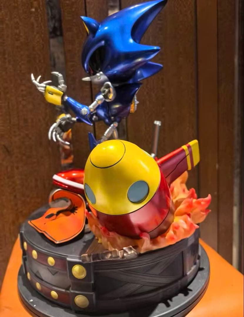 ソニック・ザ・ヘッジホッグ F4F 金属 スタチュー フィギュア - メルカリ