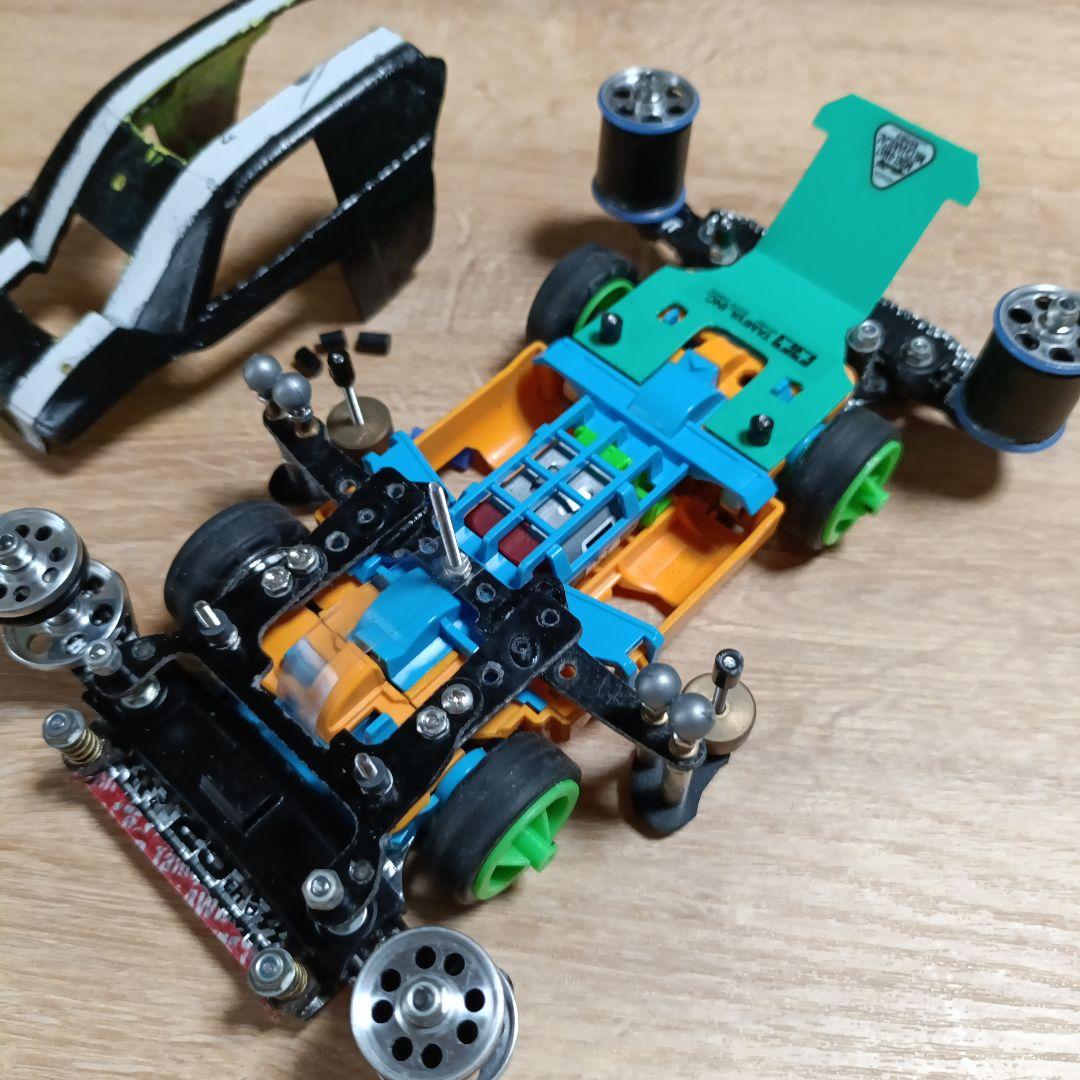 ミニ四駆 完成品 MSフレキ ATスラダン ボディ提灯 HONDA e - メルカリ