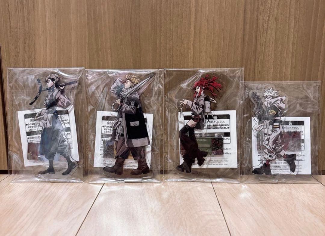 ガチアクタ スタンド付きアクリルプレート ナムコ限定 4種セット