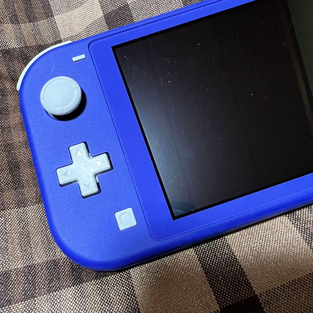 スイッチライト ブルー Switch LITE BLUE 箱付き - メルカリ