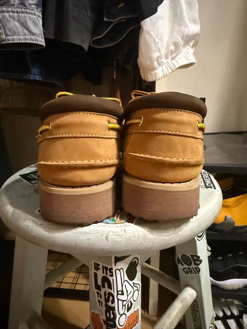 Timberland デッキシューズ　3eye 27.5cm イエローブーツ