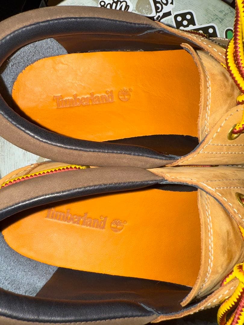 Timberland デッキシューズ　3eye 27.5cm イエローブーツ