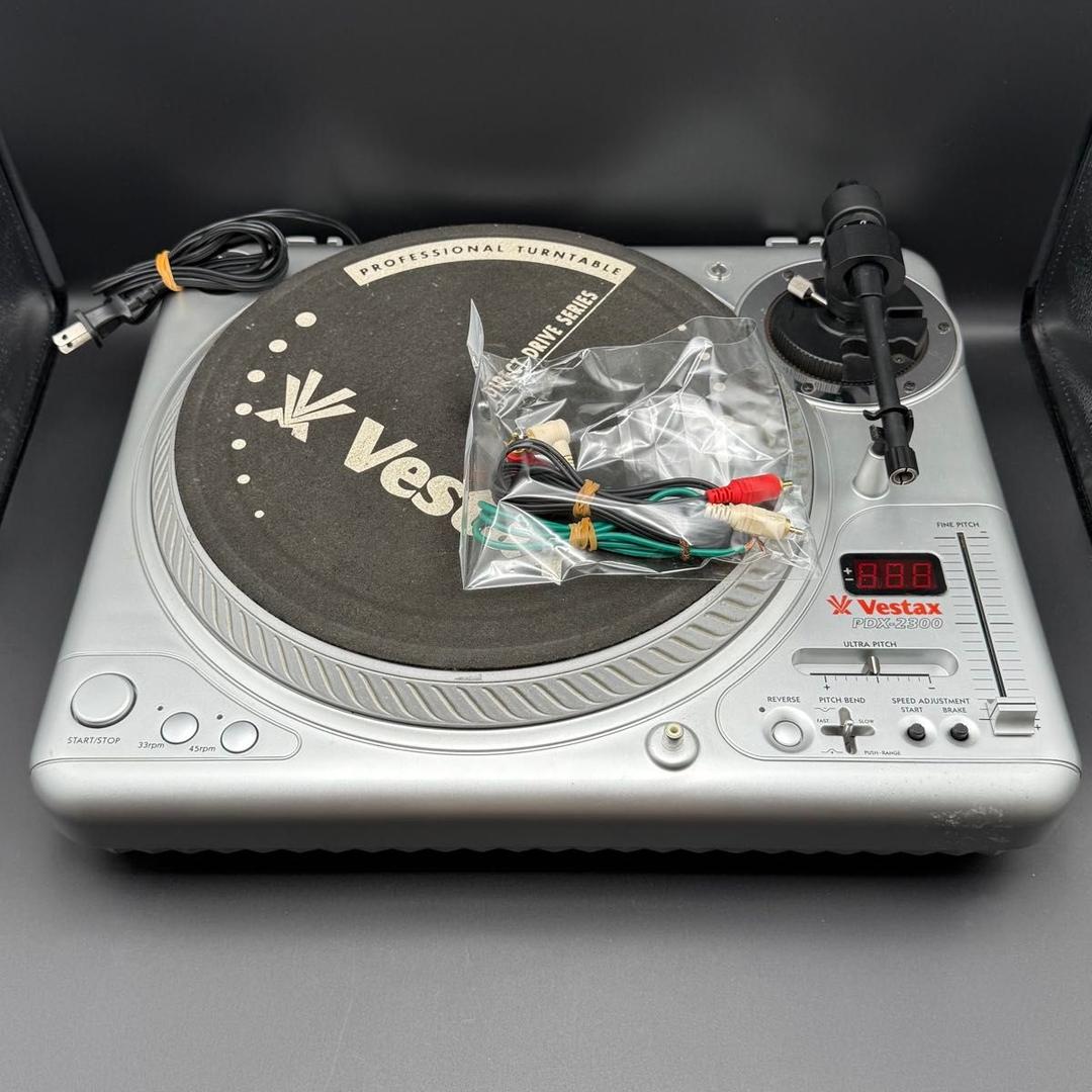 【動作未確認】Vestax PDX-2300 ターンテーブル 中古品】Vestax/ターンテーブル/PDX-2300 -DJ機材アナログレコード専門