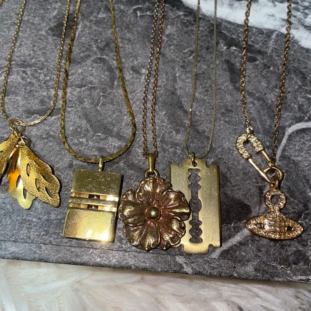 遺品整理 レディース ゴールドアクセサリー ブランド 刻印あり - メルカリ