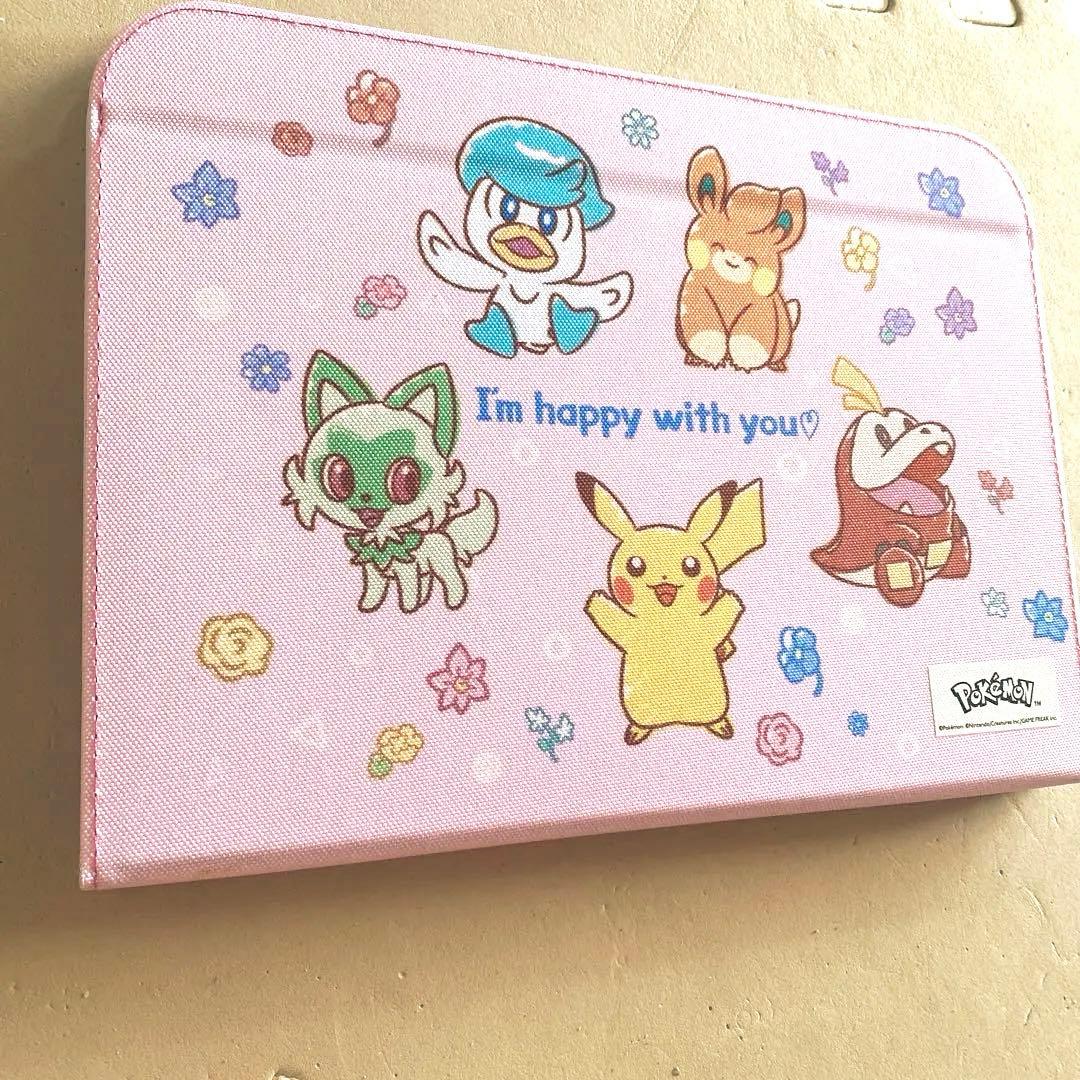 スマイルゼミ ポケモンタブレットカバー ピンク - メルカリ