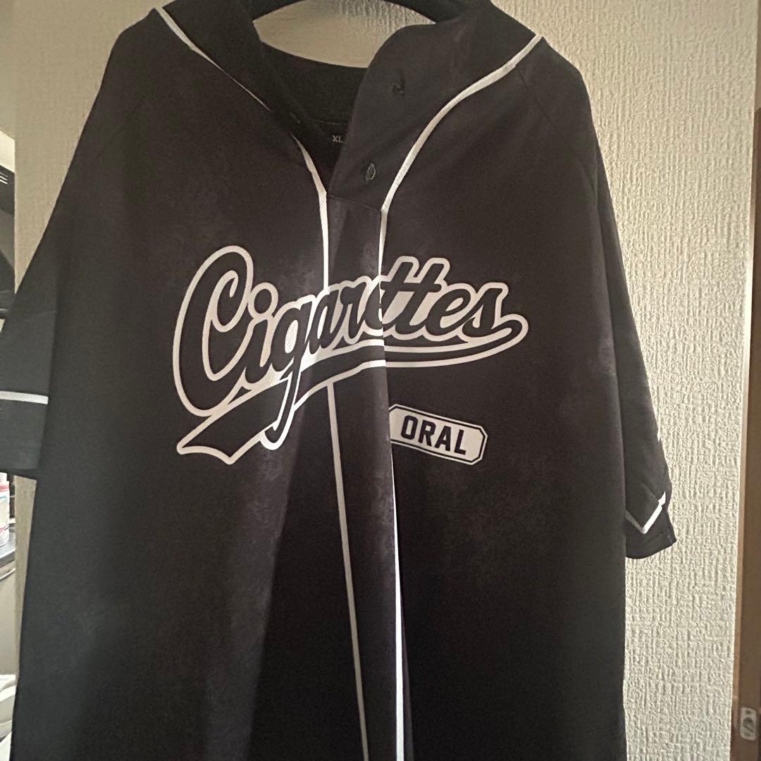 THE ORAL CIGARETTES ベースボールシャツ XLサイズ ブラック 商品詳細ページ | THE ORAL CIGARETTES OFFICIAL SHOP | BKW!!ベース