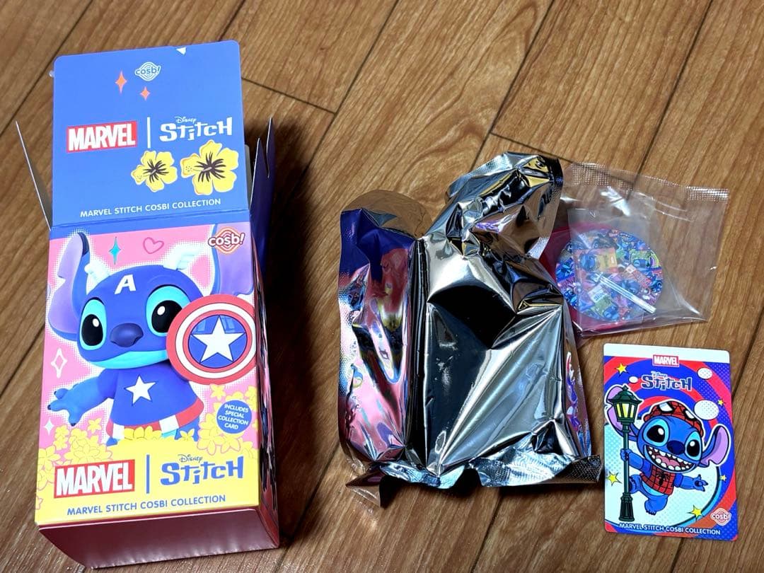 即購入歓迎】コスビ スティッチ×マーベル スパイダーマン - メルカリ