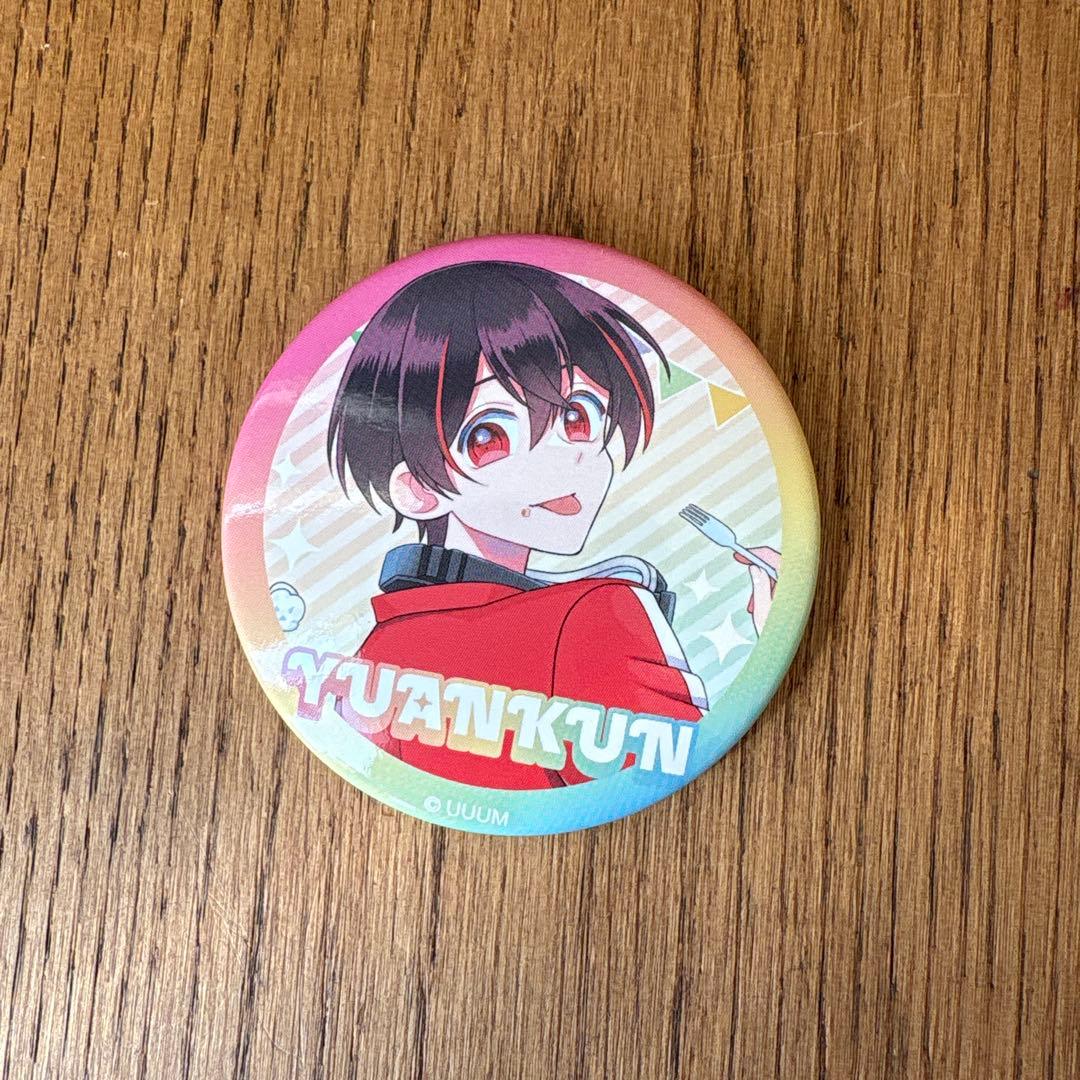 カラフルピーチ ぷぴぱ 缶バッチ ゆあんくん - メルカリ