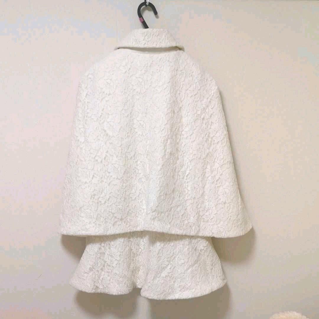 lizlisa リズリサ 総レース ポンチョコート ケープ コート - メルカリ