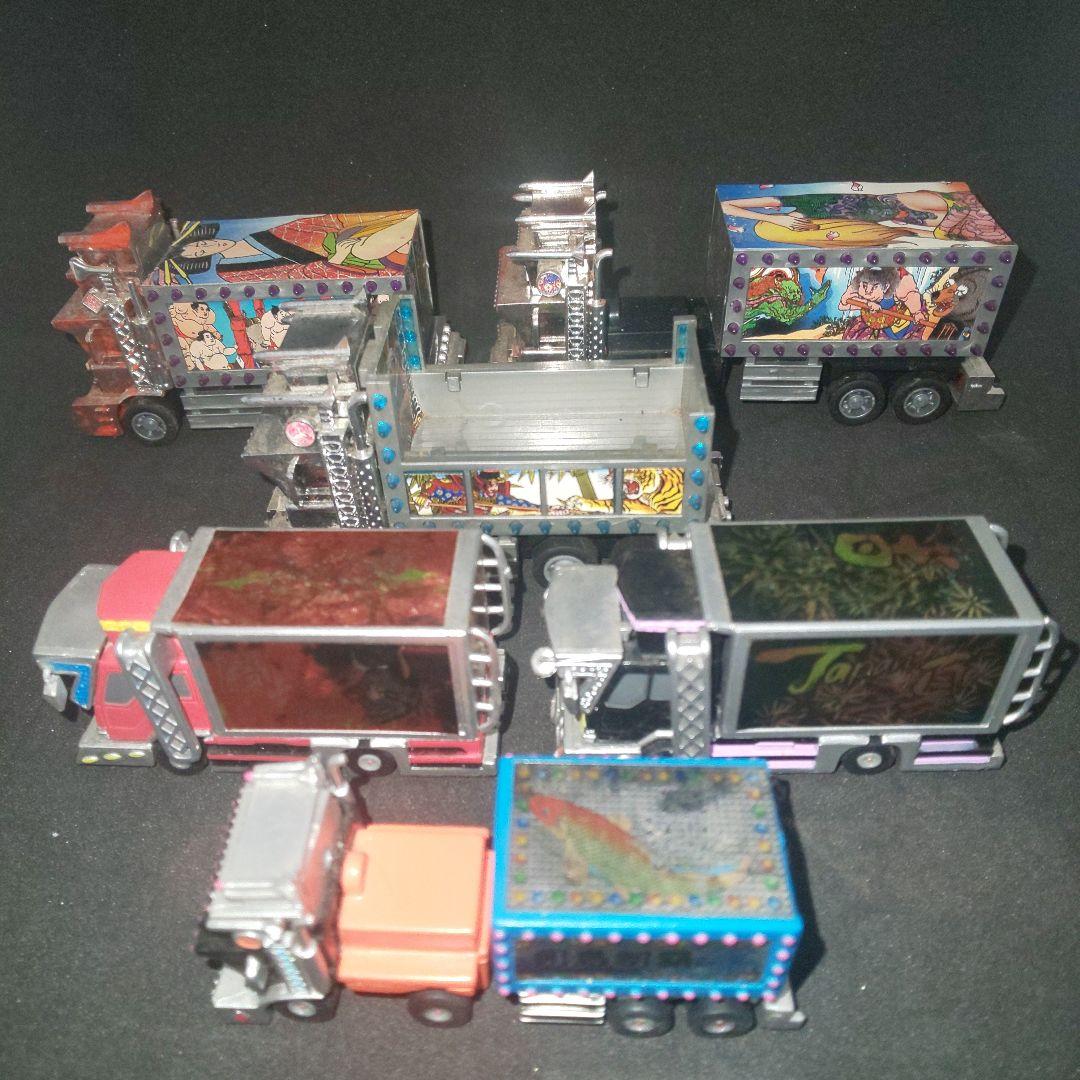 デコトラ ミニカー 6台セット」プルバックタイプ - メルカリ