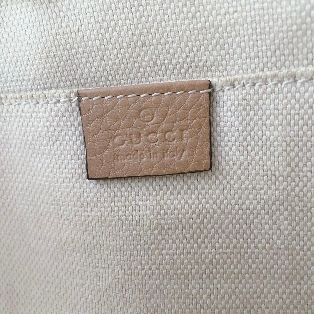 GUCCI ソーホー ショルダーバッグ ベージュ フリンジ グッチ - メルカリ