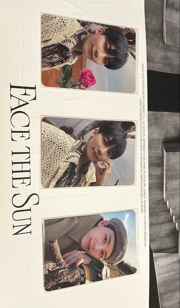 FACE THE SUN ジョンハン トレカ 3枚 セット - メルカリ