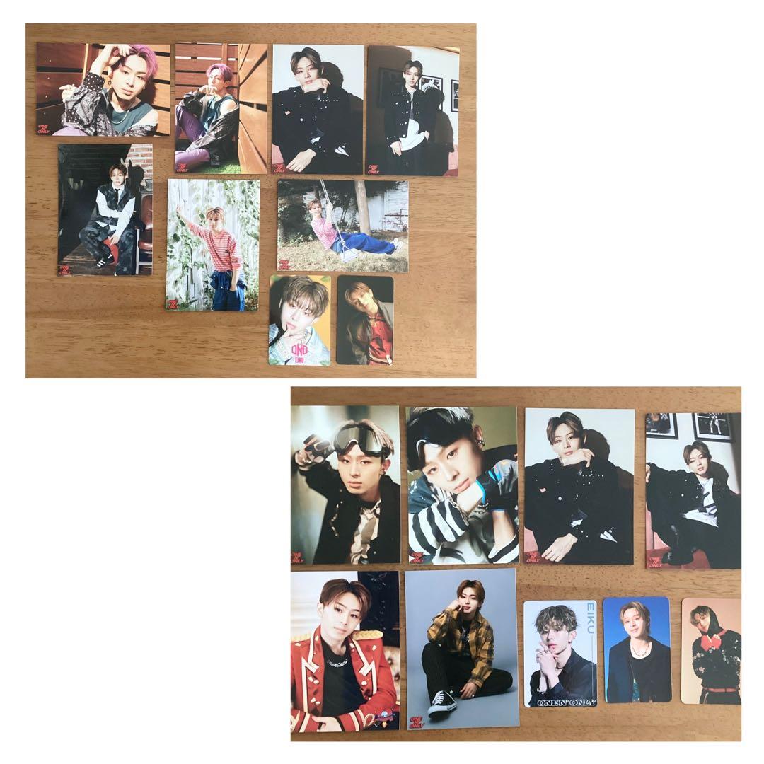 ONE N' ONLY ワンエンオンリー EIKU 山下永玖 生写真 トレカ - メルカリ