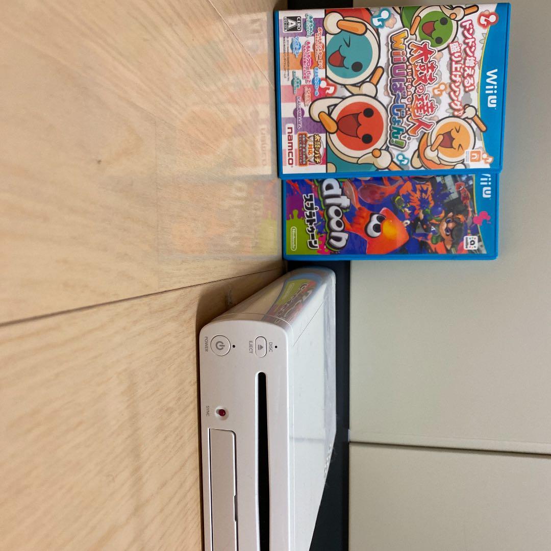 Wii U本体　スプラトゥーン及び太鼓の達人のカセット Amazon | Wii U スプラトゥーン セット | ゲーム機本体
