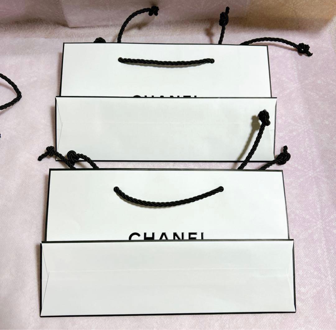 シャネル ショッパー 中サイズ ショップ袋 5枚セット ブランド紙袋