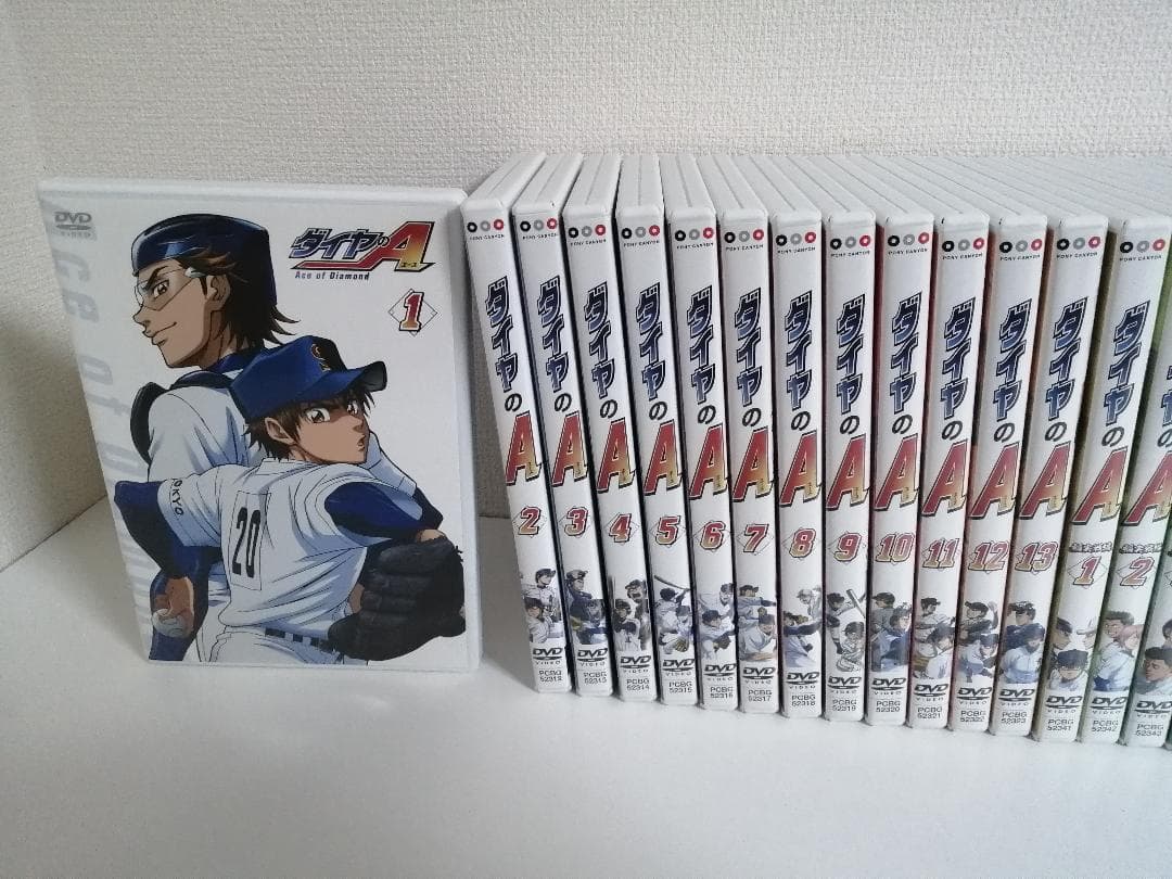 ダイヤのA+稲実戦編+セカンドシーズン　DVD　全26巻セット（欠品あり）