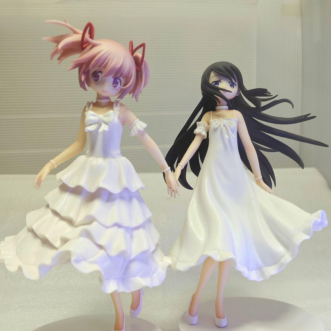 魔法少女まどか☆マギカ 鹿目まどか 暁美ほむら 白いワンピース SQ