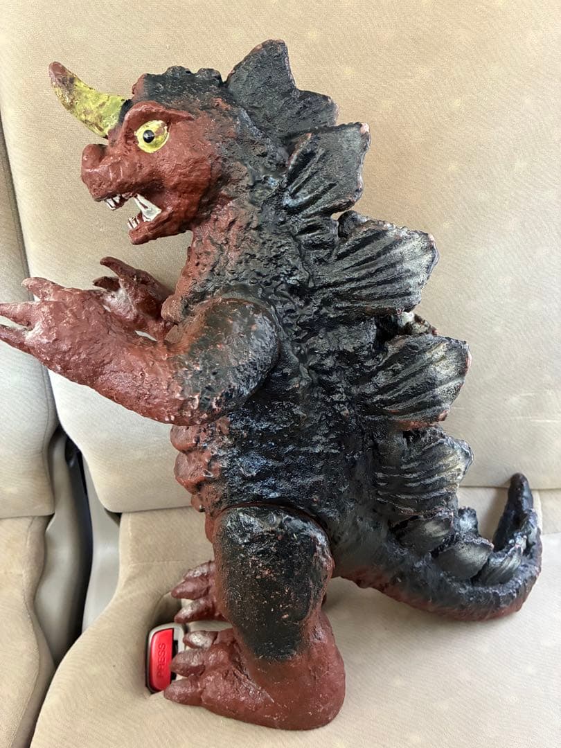 当時物 マルサン キングゴジラ ソフビ オリジナル パチ 怪獣