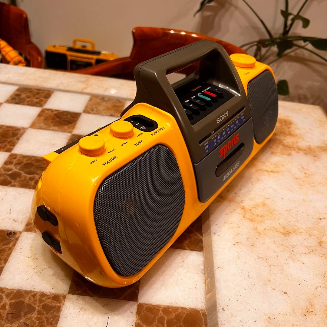 可動品] Sony Sports ソニースポーツラジカセ CFS-914 - メルカリ