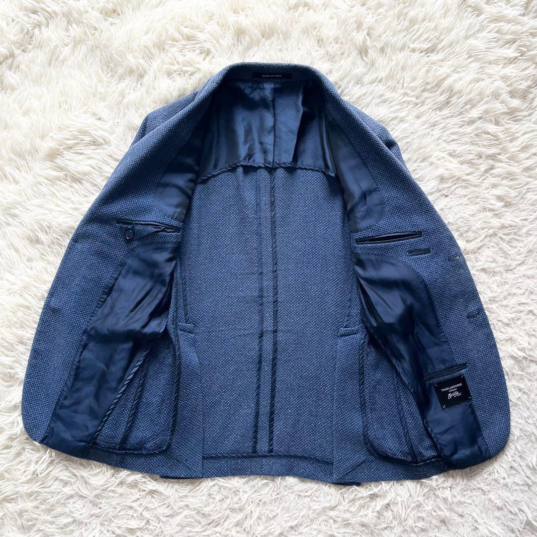 <美品>TAGLIATORE × ブリッラ ブルー コットン ジャケット 42 美品>TAGLIATORE × ブリッラ ブルー コットン ジャケット 42 - メルカリ