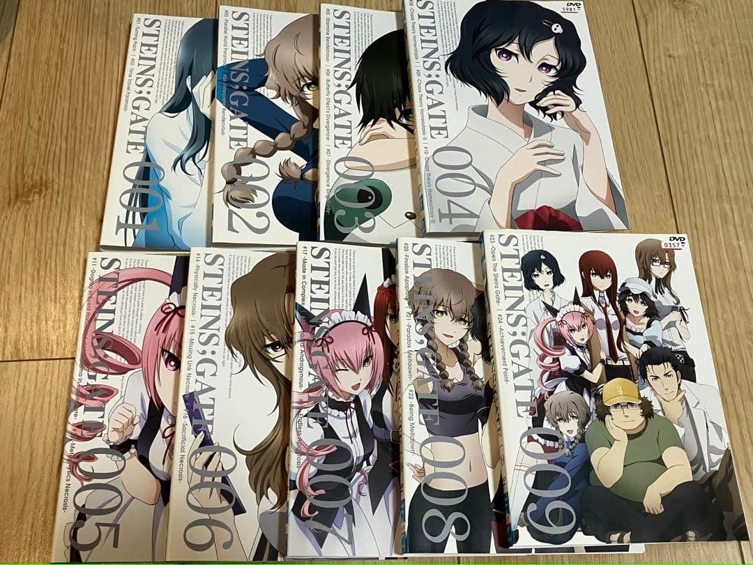 Steins;Gate 全21巻 + 劇場版 DVD レンタルアップ セット - メルカリ