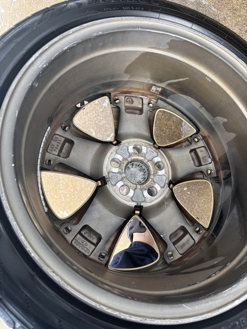 50プリウス 純正Sツーリングタイヤホイールセット　215/45/17R