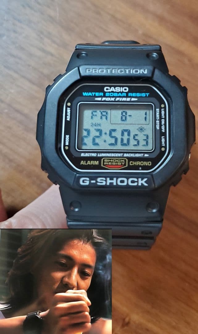 キムタク着用 G-SHOCK DW5600E スピードモデル カシオ Gショック