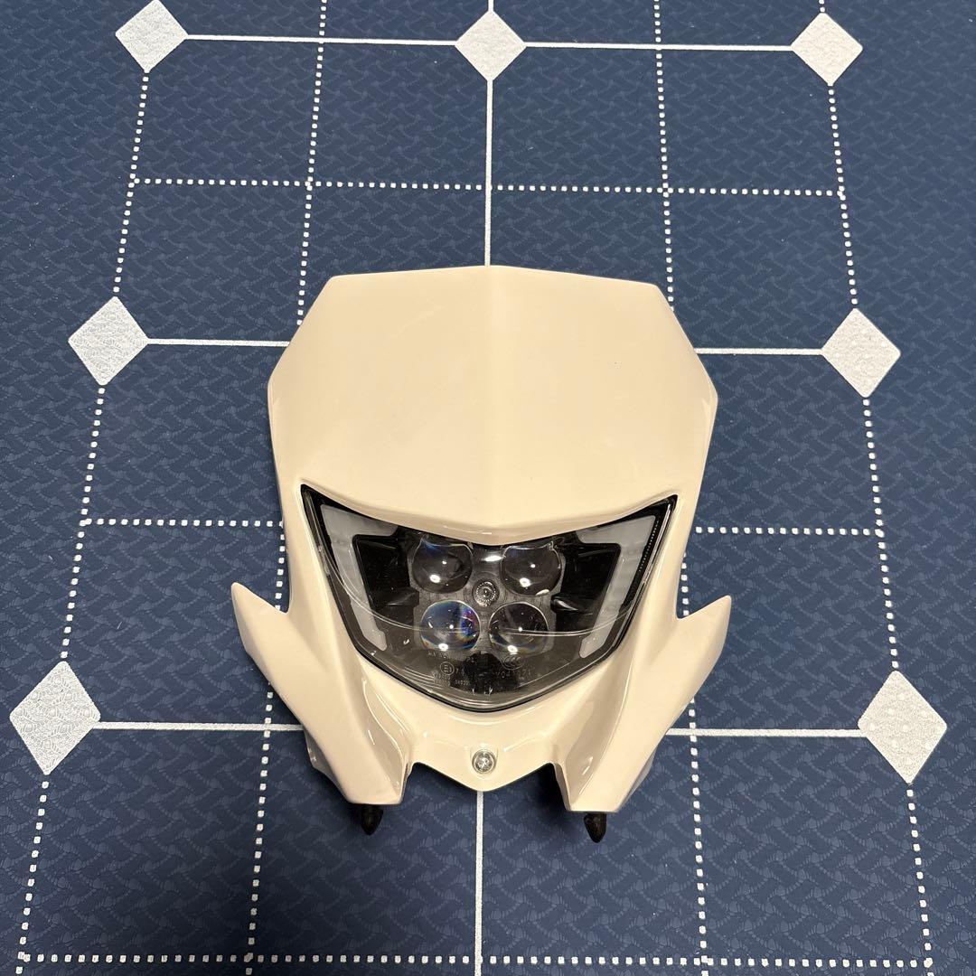 WR250X・R用 ライトカウル&LEDユニットセット WR250R/X用 LEDヘッドライトユニットの通販 by icpr's shop｜ラクマ