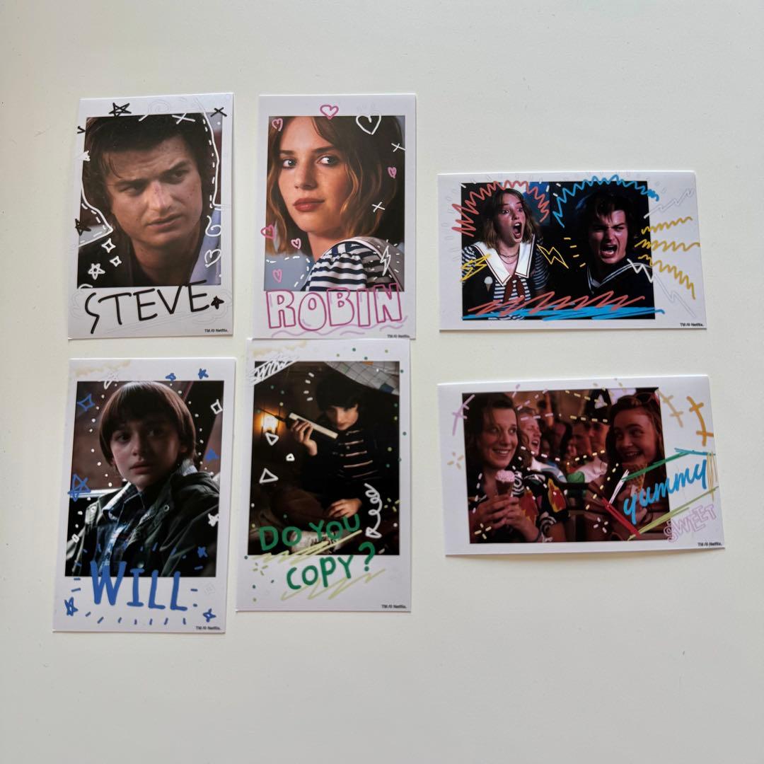 ストレンジャーシングス ミニブロマイド - メルカリ