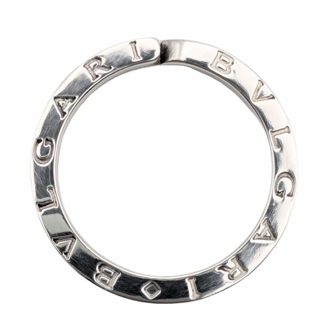 BVLGARI ブルガリ キーリング ブルガリ・ブルガリ ロゴ シルバー925