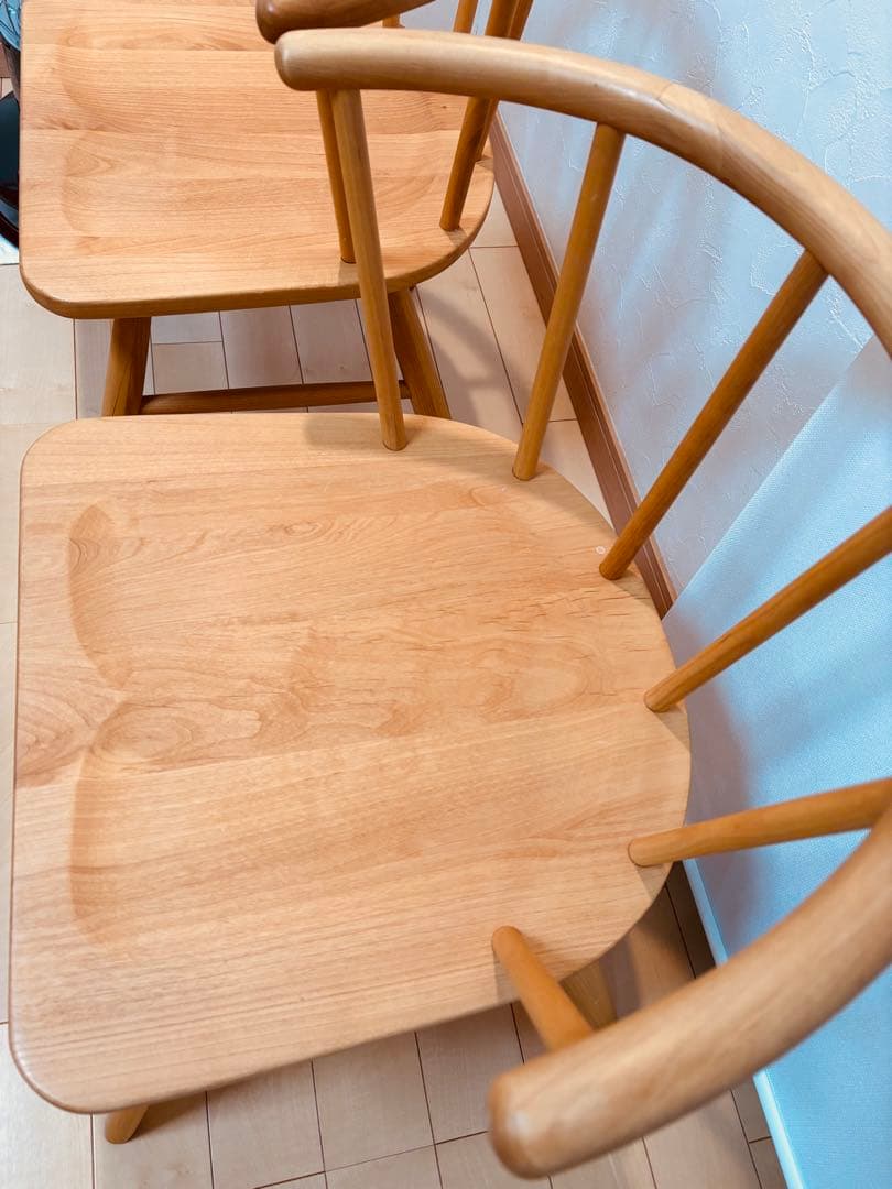 mukayukyo様専用 モモナチュラル ダイニングチェア1脚 ① - メルカリ