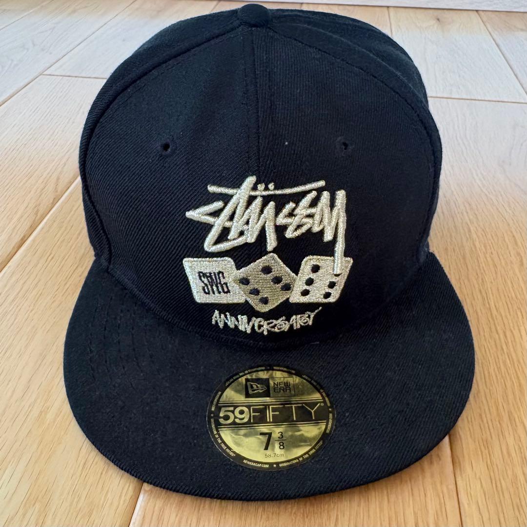 STUSSキャップ SWAGGER12周年記念キャップ 超希少 STUSSY x SWAGGER x NEW ERA SWAGGER12周年記念 キャップ 7 1/4